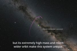 Astronom temukan lubang hitam terbesar yang diketahui di Bima Sakti