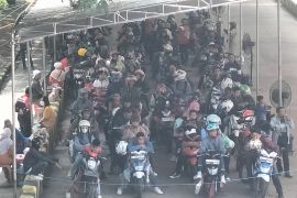 Pelabuhan Bakauheni terus dipadati pemilir roda dua pada H+6 Lebaran