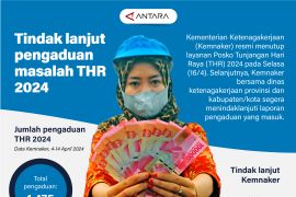Tindak lanjut pengaduan masalah THR 2024