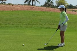 Thea dan Theo tampil gemilang pada kejuaraan golf di Abu Dhabi