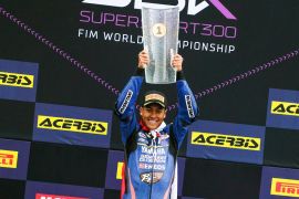 Aldi Satya Mahendra Siap Kumandangkan Lagu Indonesia Raya di WorldSSP300 Assen