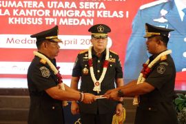 Anak Agung Gde Krisna resmi pimpin Kanwil Kemenkumham Sumut