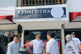 Penataan pertokoan di sekitar Jembatan Otista Kota Bogor 90 persen rampung