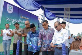 PEMA lifting perdana komoditas sulfur lewat Pelabuhan Kuala Langsa