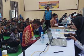 509 orang mendaftar calon Polri di Polres Sorong
