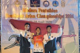 Atlet modern pentathlon Sulsel raih perak di Thailand