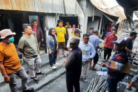 Pemkot Palu libatkan instansi teknis atasi dampak kebakaran Pasar Masomba