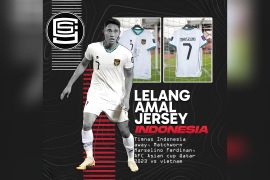 Bantu sekolah, lelang amal jersey Marselino tembus hingga Rp55 juta