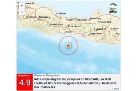 BPBD Cilacap pantau dampak gempa M4,9