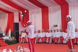 72 napiter ucapkan ikrar setia kepada NKRI di Lapas Gunung Sindur Bogor