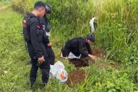 Brimob Polda Bengkulu musnahkan mortir sisa Perang Dunia II