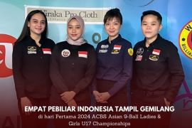 Empat pebiliar Indonesia tampil gemilang di kejuaraan Arab Saudi