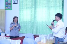 Imigrasi Banggai jadi pemateri di Program Jaksa Masuk sekolah
