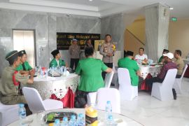 Kapolresta Sidoarjo apresiasi Ansor wujudkan Kamtibmas Lebaran