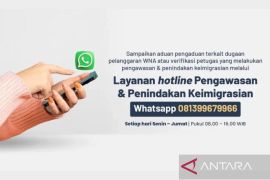 Ditjen Imigrasi buka "hotline" pelaporan aktivitas mencurigakan WNA