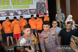 Polresta Samarinda ungkap  kasus narkoba jenis sabu-sabu 1,5 kilogram