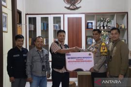 BRI hibahkan drone-komputer ke Polres Mukomuko