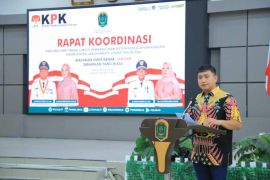 Bupati Labura buka rakor evaluasi dan tindak lanjut pencegahan korupsi