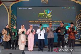 Rentak rebana tandai Gema FESyar BI di Tanjung Balai