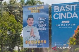 Baliho mulai bertebaran, Naziarto akan maju Pilgub Babel 2024?