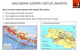 BPBD DKI ungkap tiga sumber ancaman gempa di Jakarta
