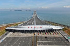 Jembatan Hong Kong-Zhuhai-Makau telah dilalui 10 juta kendaraan