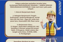 PAM Bandarmasih ganti pipa transfer guna tingkatkan pelayanan