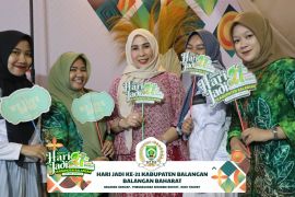 Sekretariat DPRD Balangan tampilkan informasi menarik pada Expo Balangan 2024