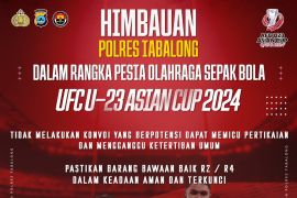 Polres Tabalong larang warga konvoi terkait pertandingan Timnas U-23