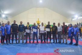Karateka  Lantamal IX Ambon raih 28 medali pada Inkanas terbuka 2024