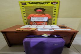 Polda Sumut tangkap terduga kurir 1,9 kg untuk dibawa ke  Sultra