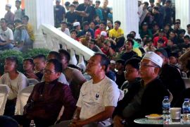 Pj Bupati Tapin rasakan persatuan bangsa saat "nobar" Timnas U-23