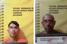 Polres Inhu tangkap dua pencuri sepeda motor