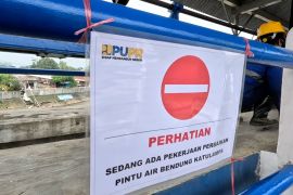 BBWS Ciliwung-Cisadane lakukan perbaikan pintu Bendung Katulampa