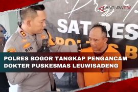 Polres Bogor tangkap pengancam dokter Puskesmas Leuwisadeng