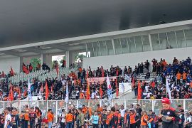 Ribuan buruh mulai padati Stadion Madya GBK peringati Hari Buruh