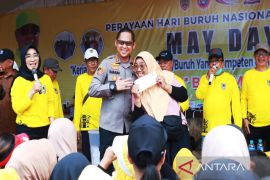 Jawab pertanyaan, buruh dapat SIM gratis dari Kapolresta Banjarmasin