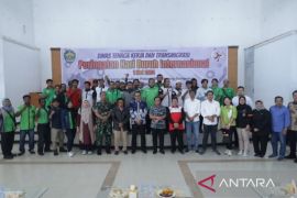 Disnakertrans Kaltim  bertemu dengan serikat buruh peringati May Day