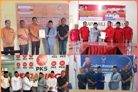 Dolly Pasaribu kembalikan formulir pendaftaran ke Hanura, PDI-P, PKS, dan Nasdem