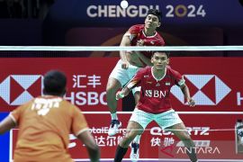 Piala Thomas 2024 - Bagas/Fikri tak dapat kembangkan permainan saat hadapi Kang/Seo