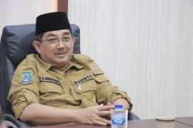 Bupati Tanjab Barat hadiri sosialisasi hasil Survey Penilaian Integritas (SPI) KPK Tahun 2023