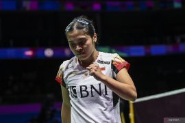 Piala Uberi 2024 - Gregoria buka kemenangan pertama Indonesia atas Korea Selatan