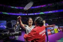 Tim Indonesia lolos semifinal Piala Uber 2024
