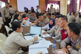 Polres Simalungun ikuti supervisi optimalisasi pengelolaan keuangan