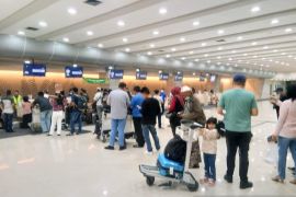 Aktivitas Bandara Samrat kembali normal usai erupsi Gunung Ruang