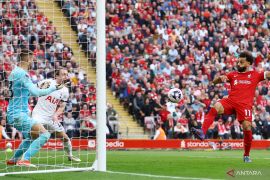 Liga Inggris - Mohamed Salah catatkan 300 kontribusi gol untuk Liverpool