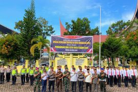 Sekda Mawardi Roska hadiri Apel gelar Pasukan Operasi Ketupat 2024