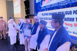 Pemkot Batam berikan uang saku sebesar Rp1 juta untuk tiap calon haji