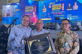 Festival May Day Sumut 2024, Bolu Salak Padangsidimpuan terima penghargaan