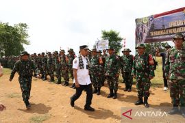 TMMD ke-120 buka akses antardesa sepanjang 4 kilometer di Sukamakmur Bogor